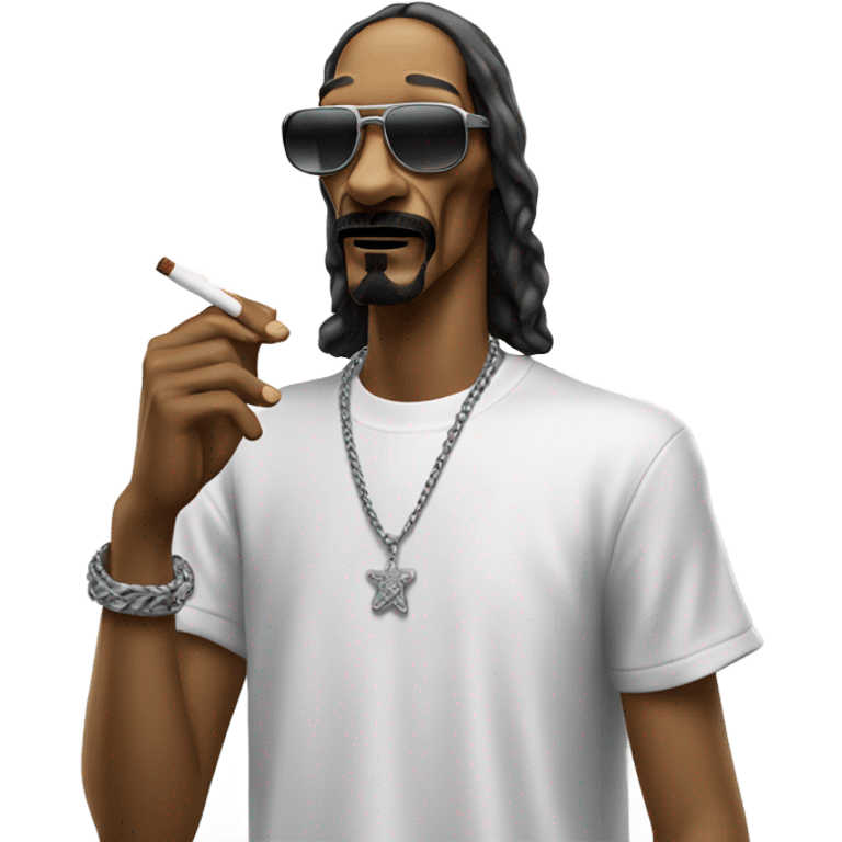 Snoop dogg smoking emoji