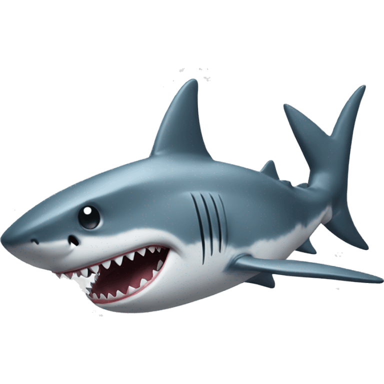 a shame shark emoji