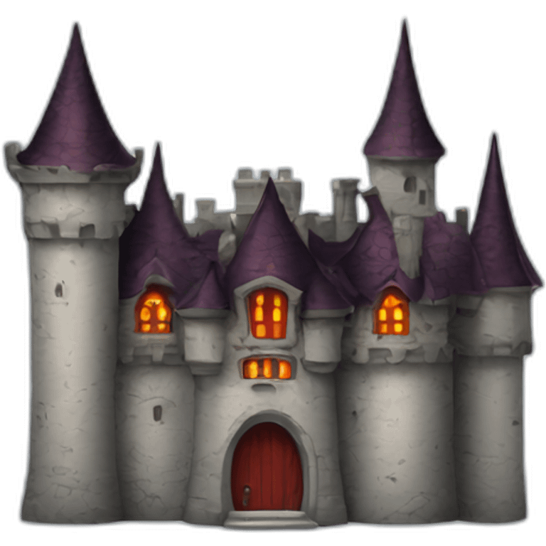 vampire castle emoji