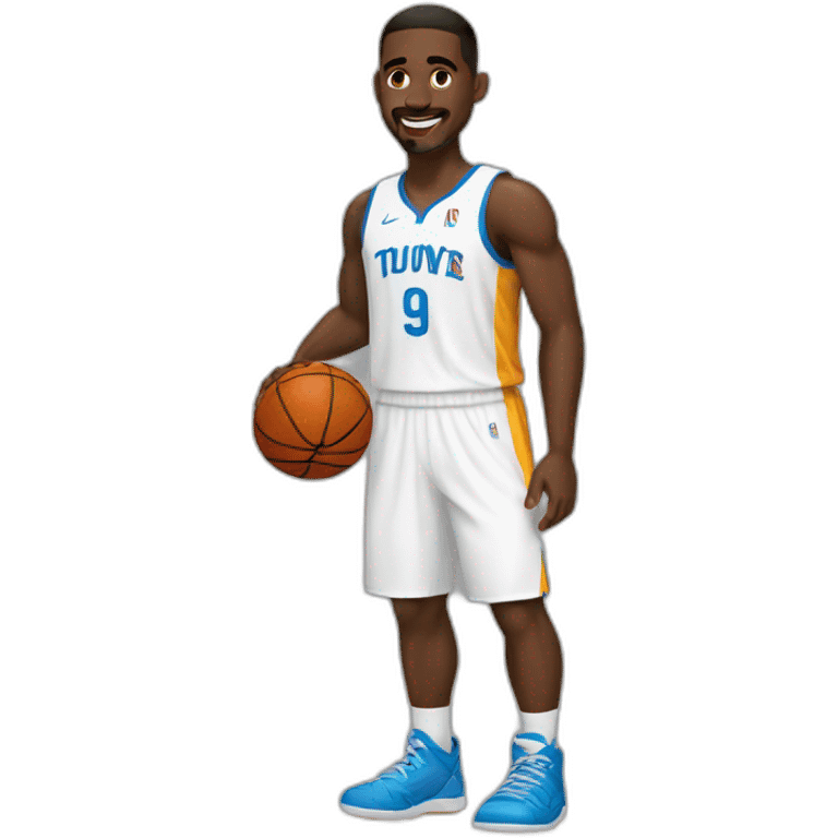 Basketball player no.9 emoji