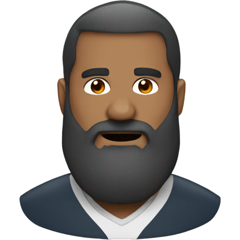 beard coaching football emoji