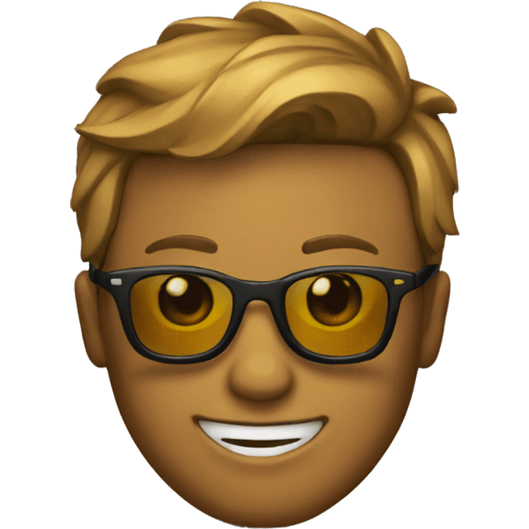 Emoji con gafas de sol  emoji