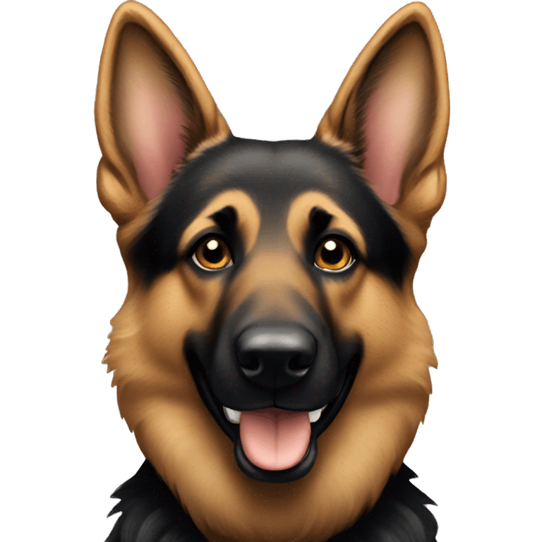 Sable German shepherd  emoji