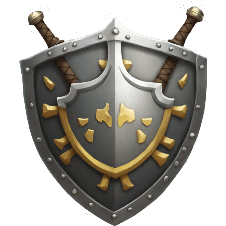 sword shield for mmorpg emoji