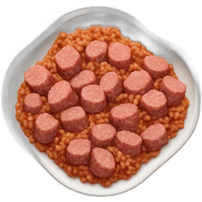 Minced meat plate emoji