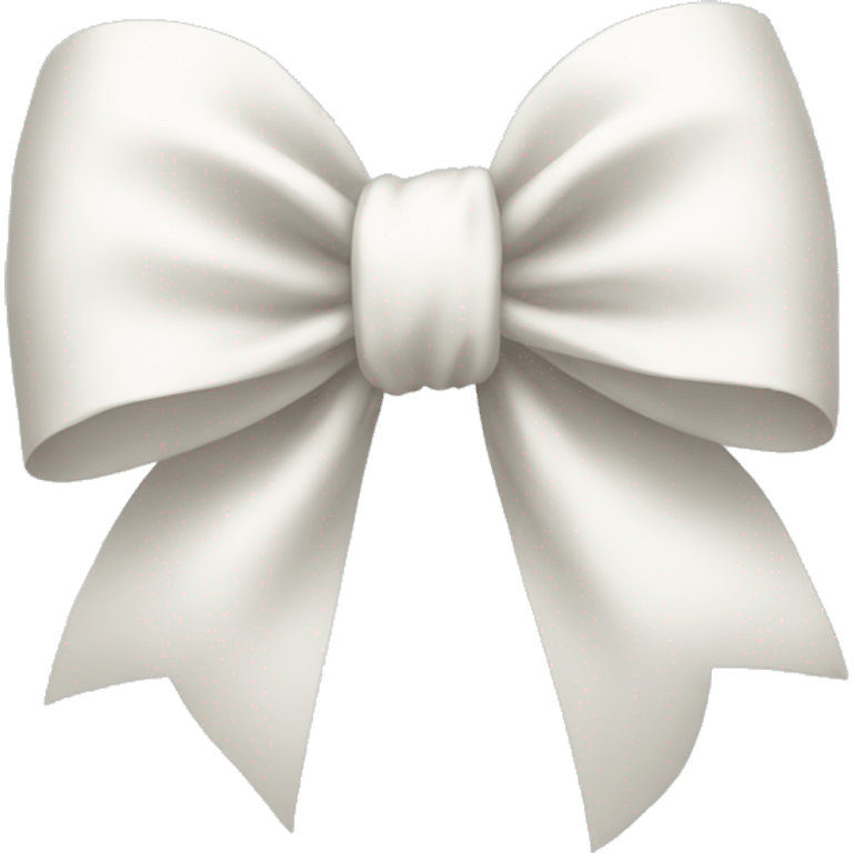 white bow emoji