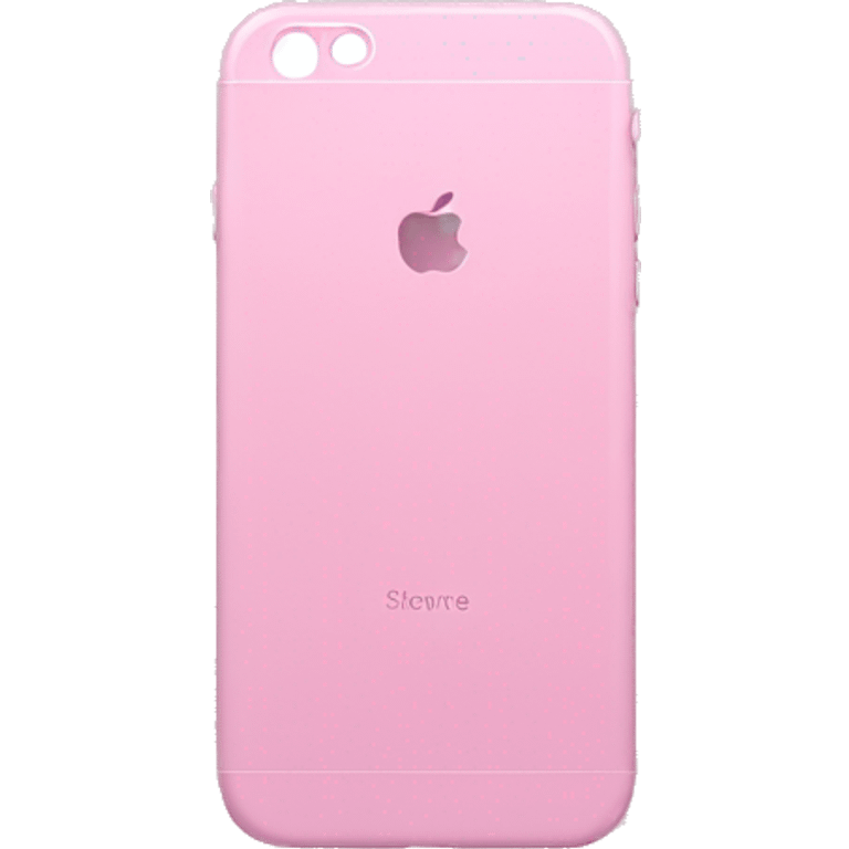 Pink iphone  emoji