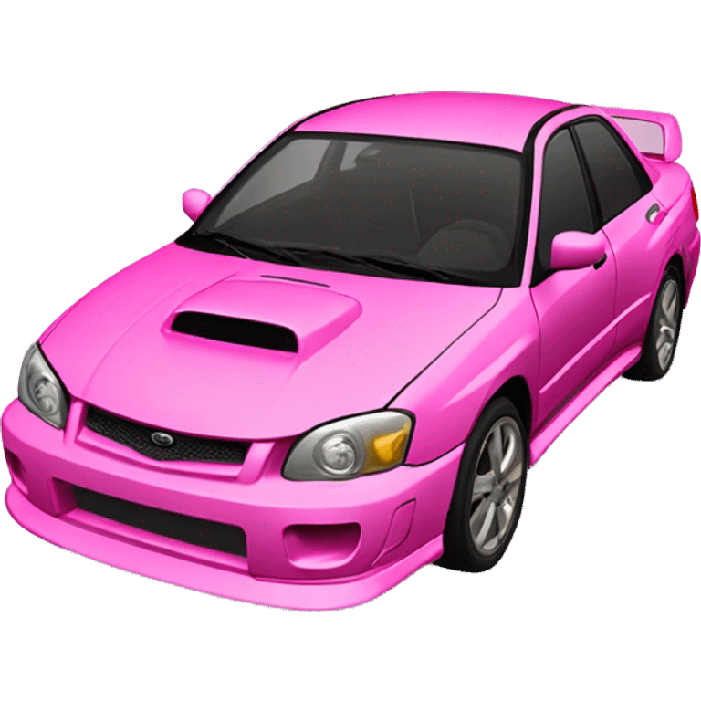 pink 2004 wrx impreza  emoji