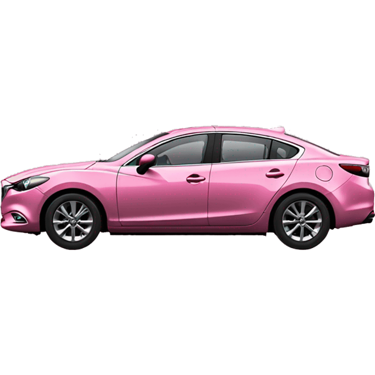 Pink Mazda6 car emoji