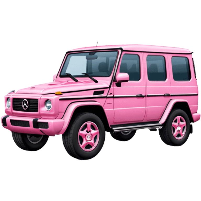 pink G-Wagen emoji