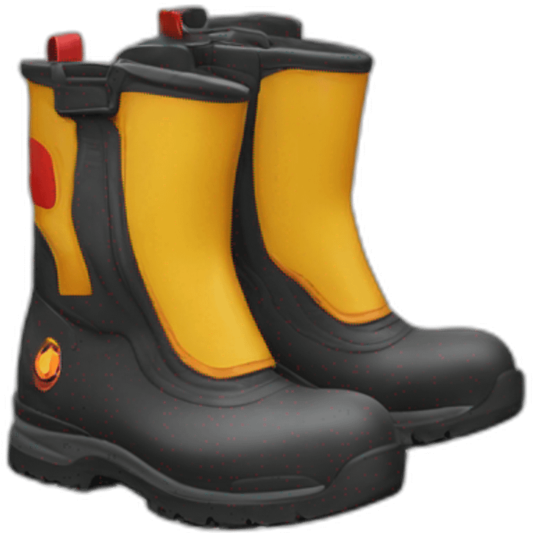 Haix fireman boots emoji