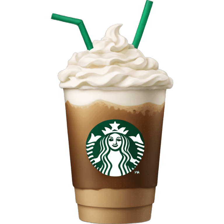 Starbucks Coffee with cream  emoji