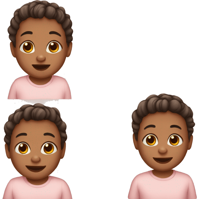 three babies emoji