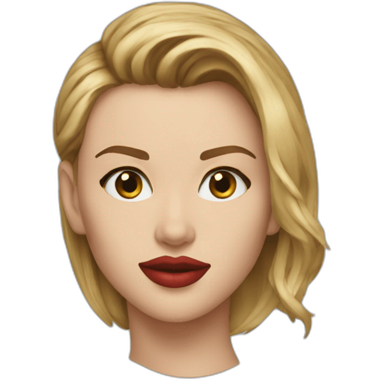 Scarlett Johansson emoji