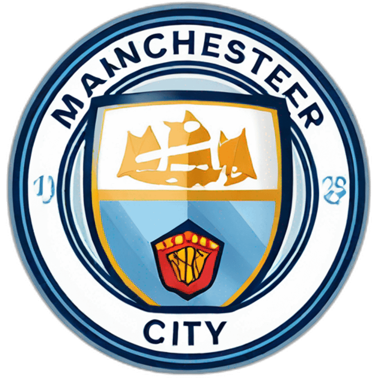 manchester city and united logo combined emoji