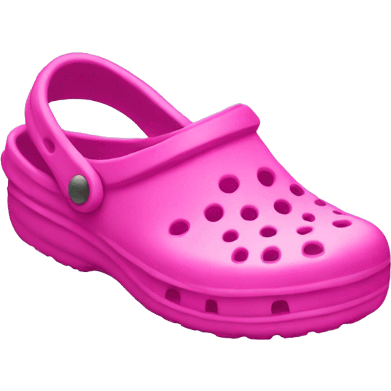 pink crocs emoji