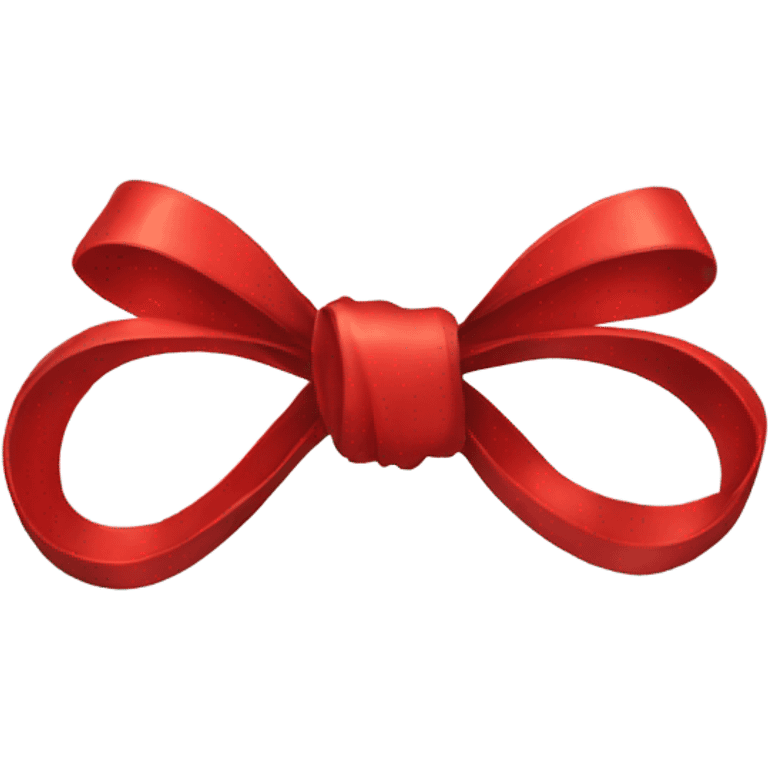 a red bow emoji