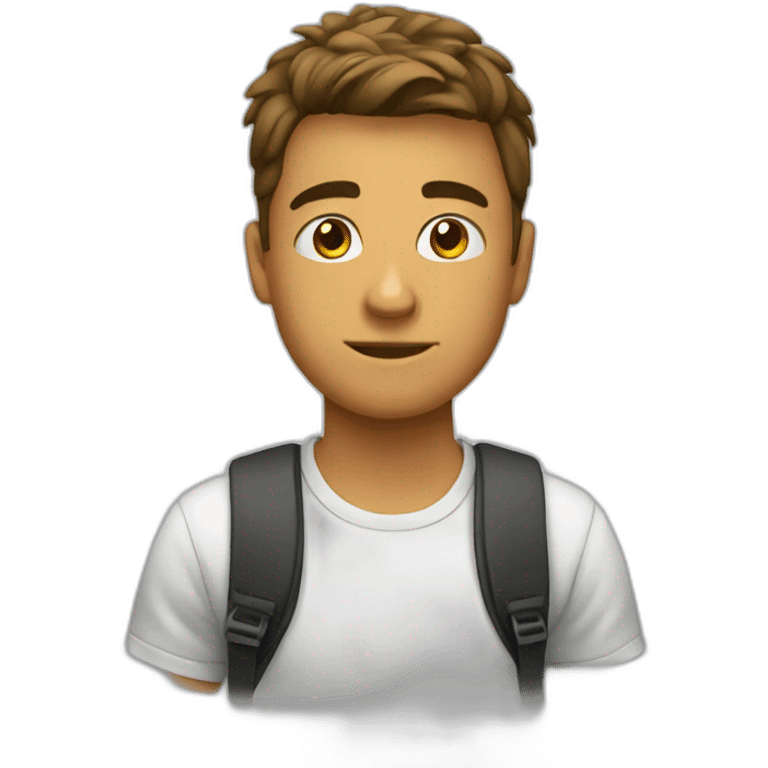 student self-study emoji