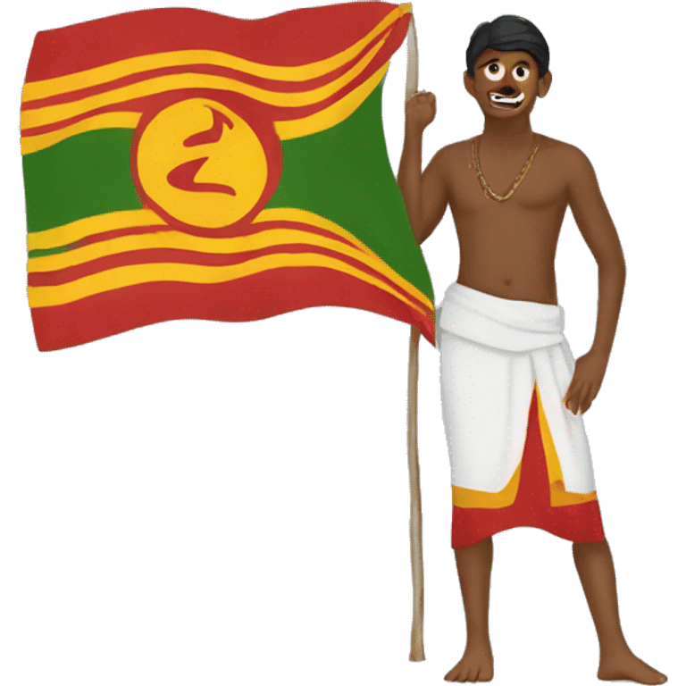 Drapeau tamil ealam  emoji