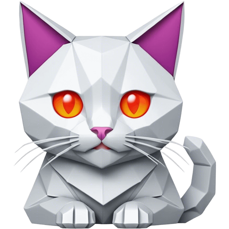 cat origami emoji