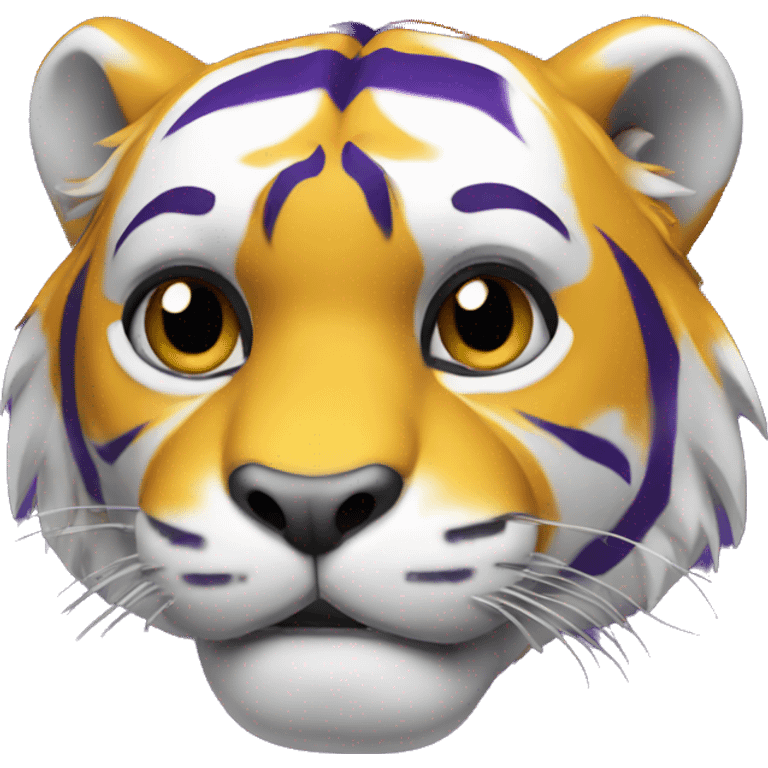 lsu tiger mascot emoji