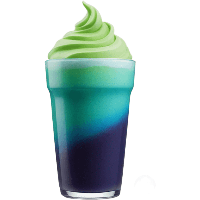 Blueberry matcha emoji