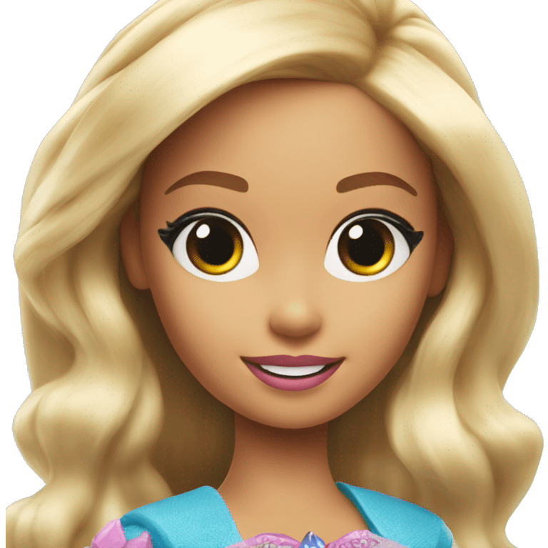 Barbie and the island princess movie emoji