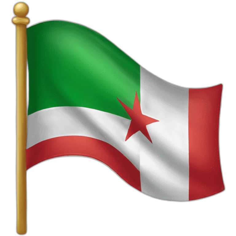 drapeau d'algerie emoji