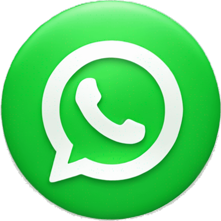 whatsapp logo emoji