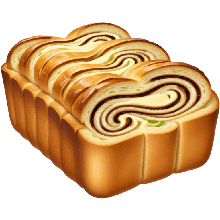 Garlic bread babka emoji