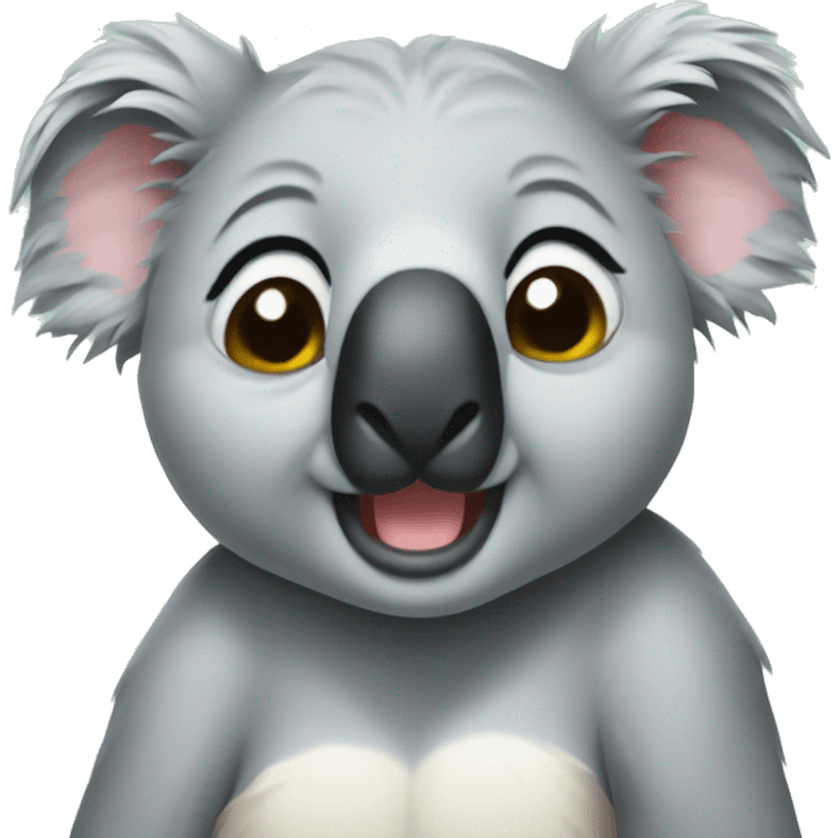 koala wink emoji