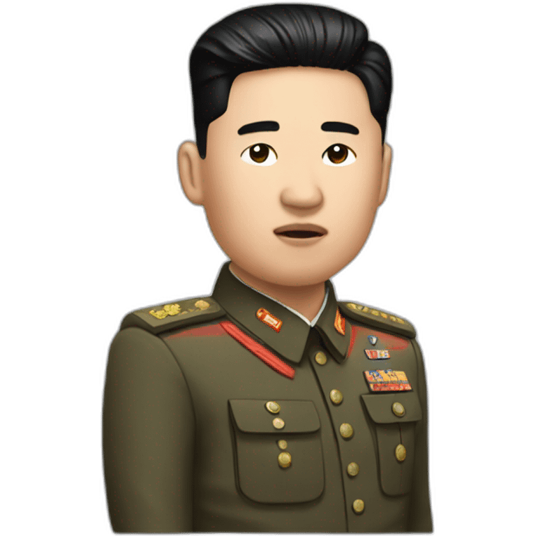 Kim Jon un emoji