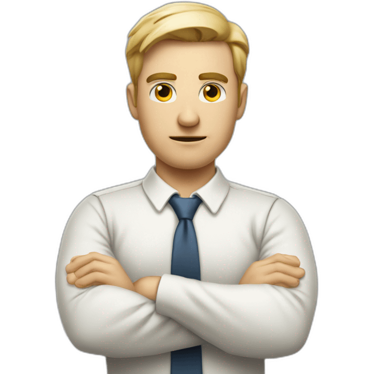 white-skin-man-hr-manager-crossed-arms-angry-profile-in-profile-image emoji