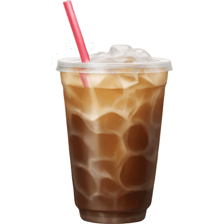 Iced coffee emoji