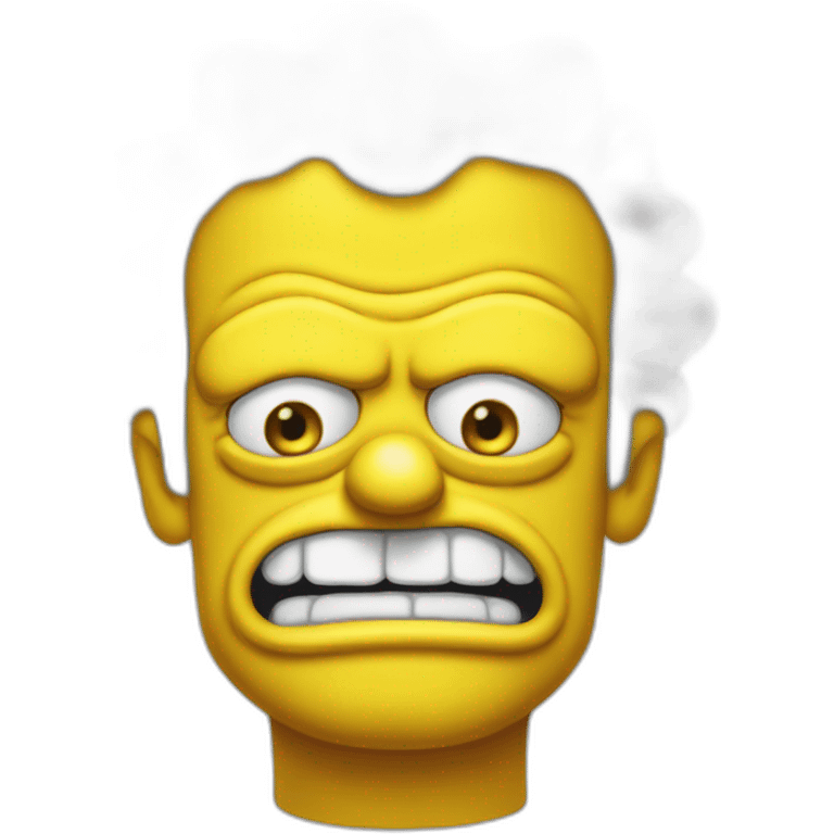 Hommer simpson grimace emoji