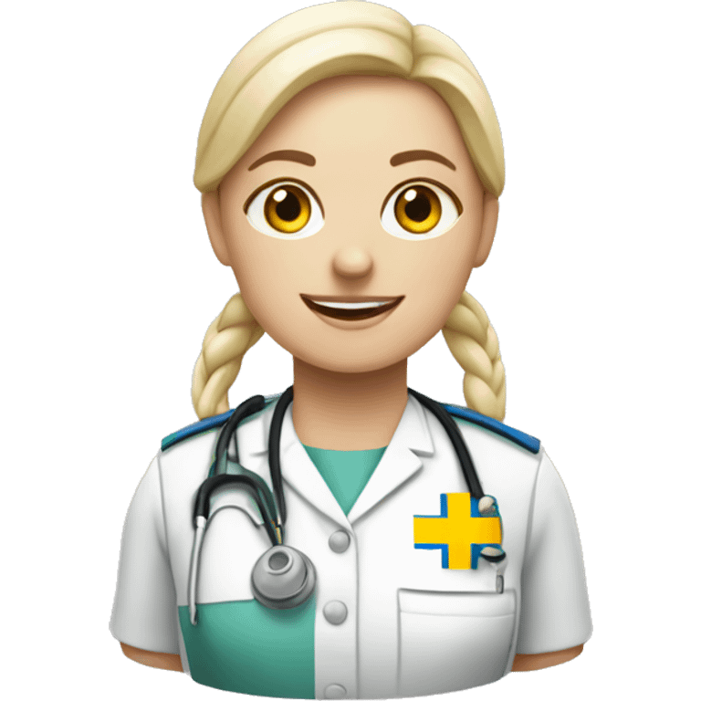 swedish ambulance nurse emoji