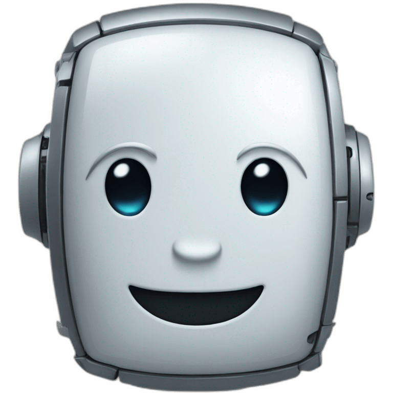 Roboter smile apple emoji