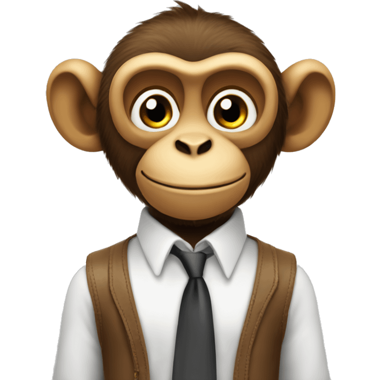 Monkey at call center quote saying "Happy Hump Day" emoji