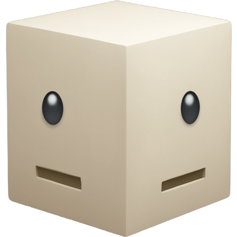 Cube emoji