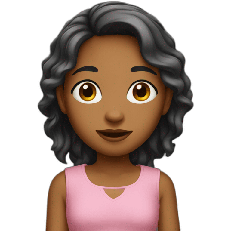 kenia girl emoji