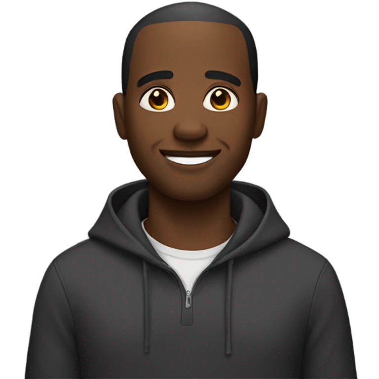 black man emoji