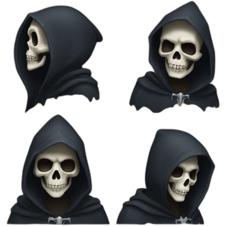 Grim reaper kiss grim reaper emoji