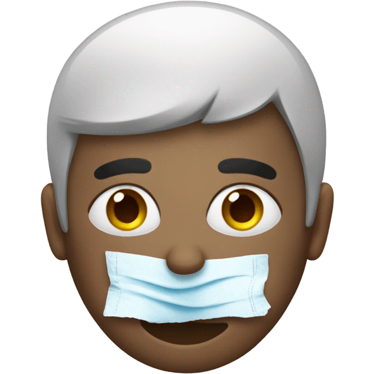 Sick with a cold emoji