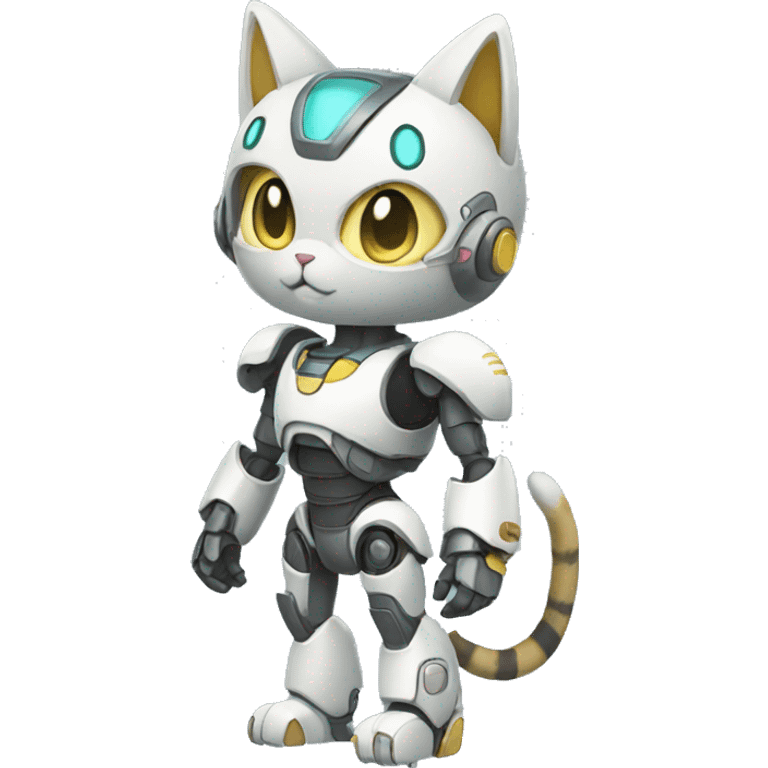 Cat-Medabot full body emoji