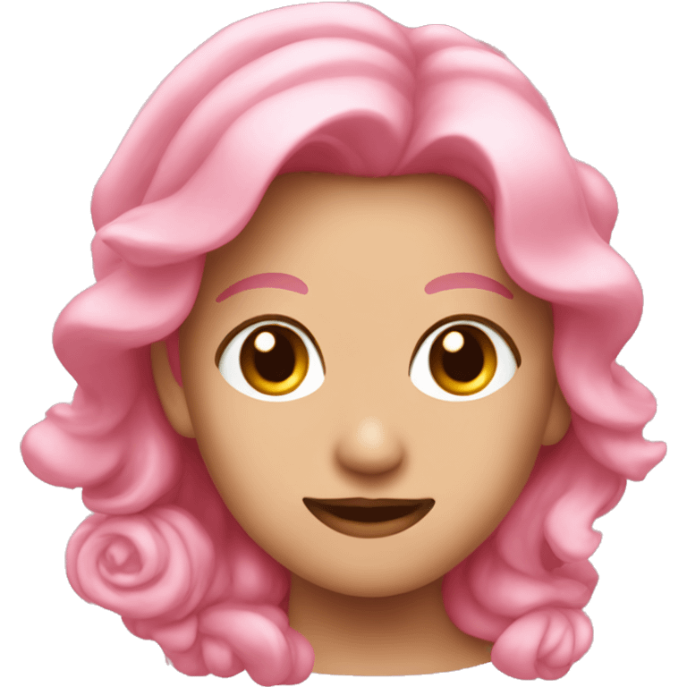 Moño rosa emoji