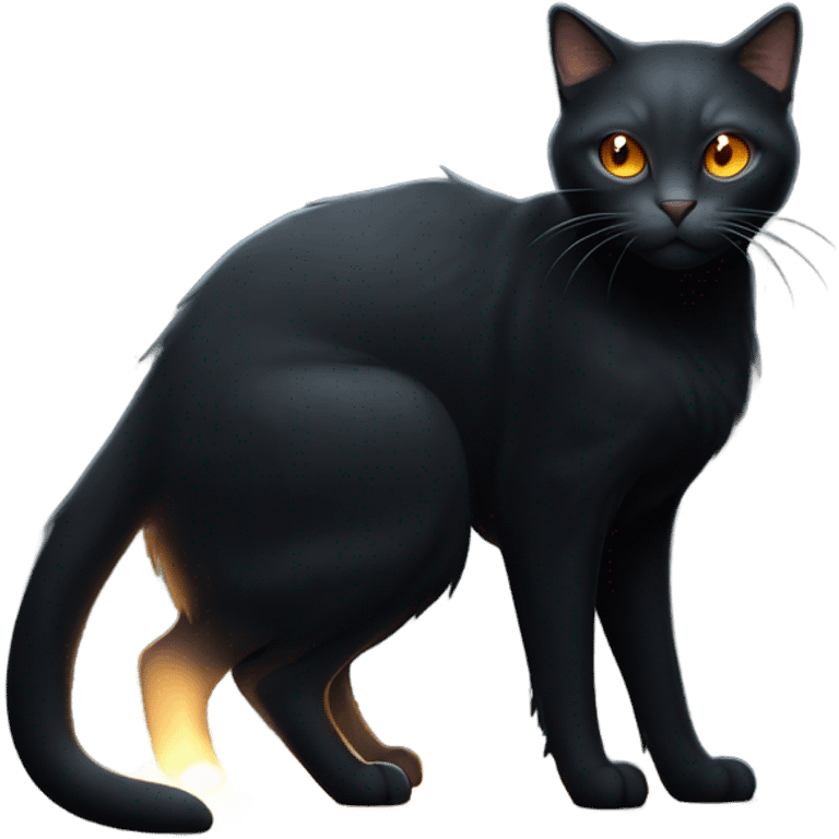 Spooky cat emoji