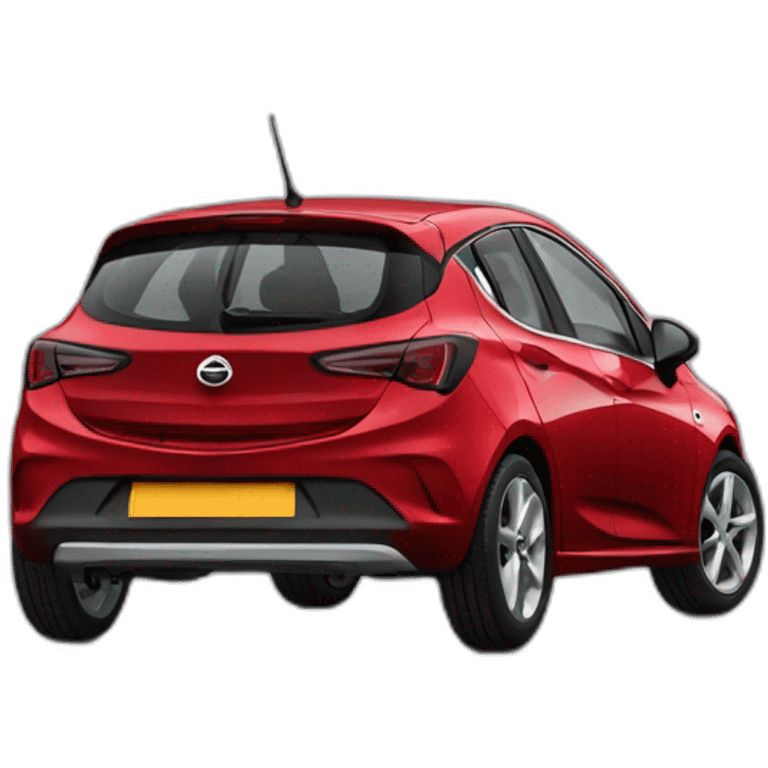 red opel corsa 2021 emoji