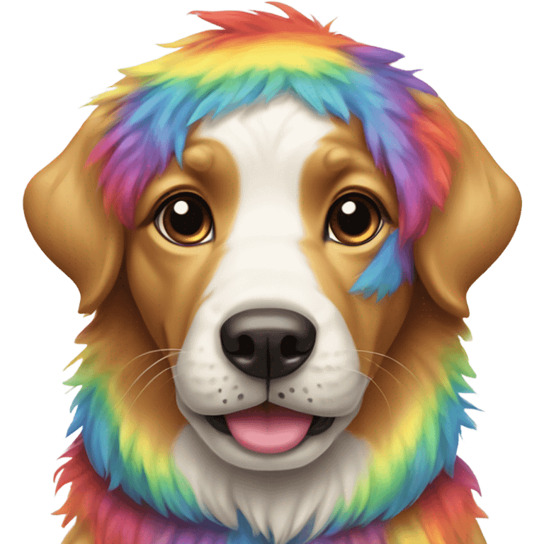 Gay dog  emoji