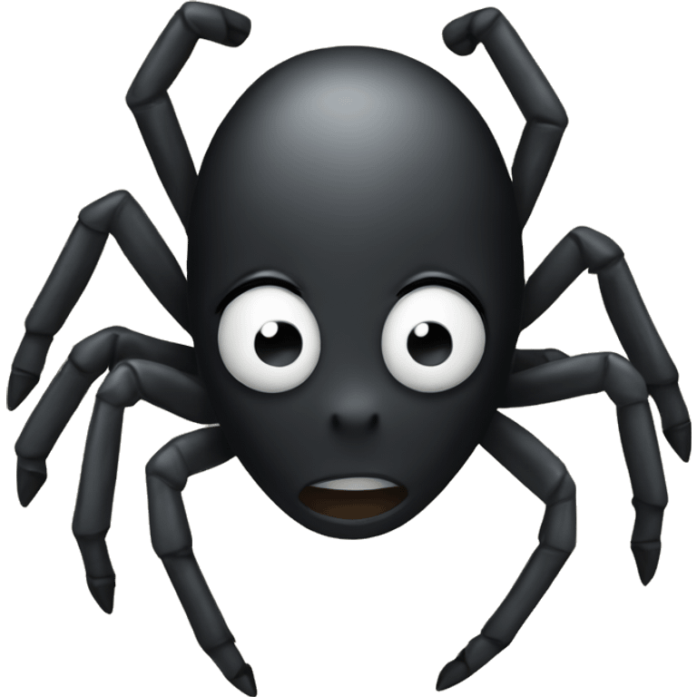 Black Spider  emoji