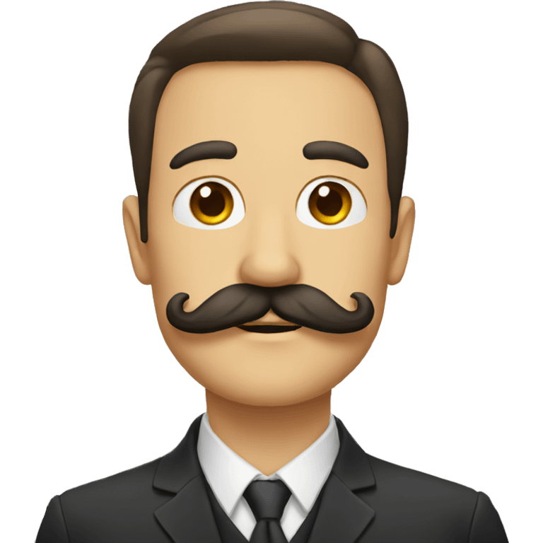 MUSTACHE  emoji